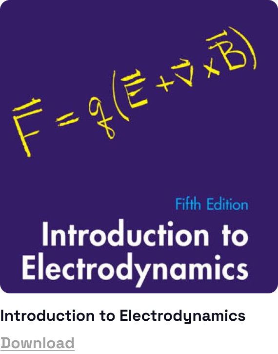 Introduction to Electrodynamics